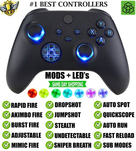 Mods button led - button, nero