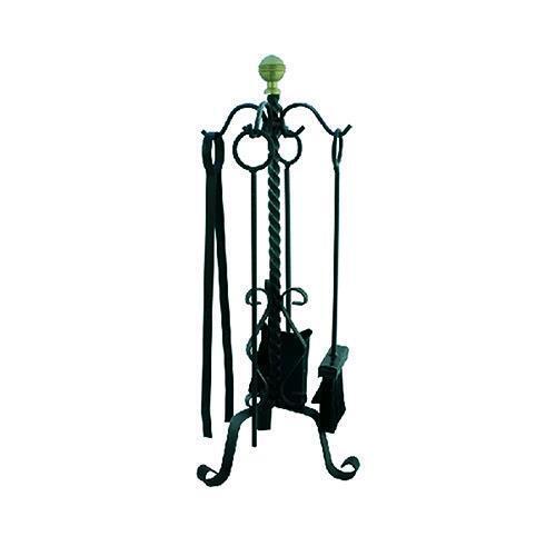 Completo set attrezzi camino - set, 4