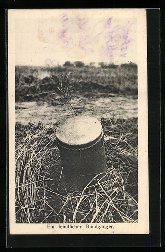 Cartolina cieco nemico - cartolina,