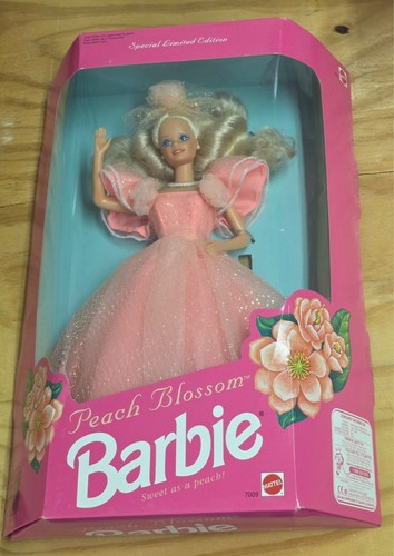 Bambola barbie fiori pesco - bambola,