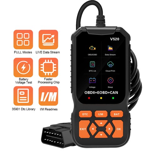 V520 obd2 scanner - v520, professional