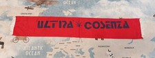 Sciarpa Scarf Ultras Ultra' Cosenza Nuclei Sconvolti Echarpe Bufanda Raso 