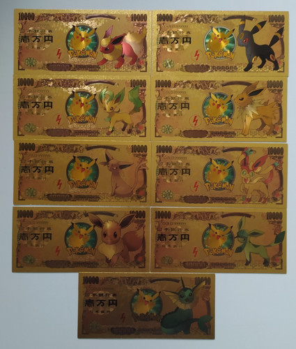Pokemon banconote dorate - dorate, da