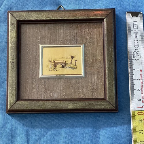 Miniatura quadro quadretto con - miniatura,
