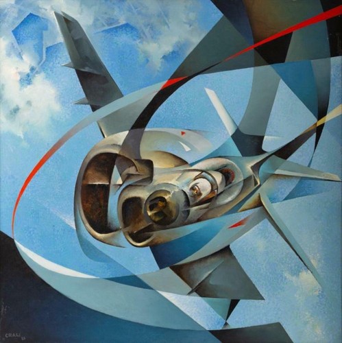 Stampa artistica aviazione
