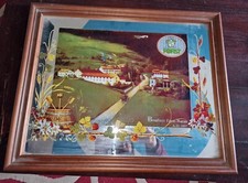  Specchio Pubblicitario Birra Forst Raffigurante Stabilimento 1857