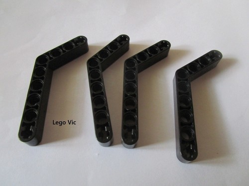 Lego 6629 liftarm black - x4,