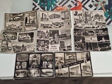 Lotto 8 cartoline bianco nero Germania Saluti da Berlino e Aalen viaggiate '60
