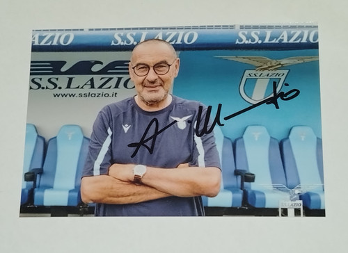 Autografo maurizio sarri - maurizio,