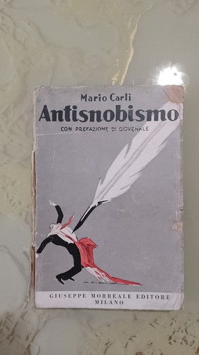 Antisnobismo prima ediz - antisnobismo,