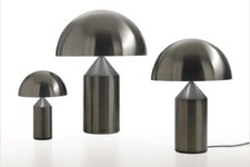 Oluce Atollo Nickel nero