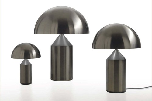 Oluce atollo nickel nero - oluce,