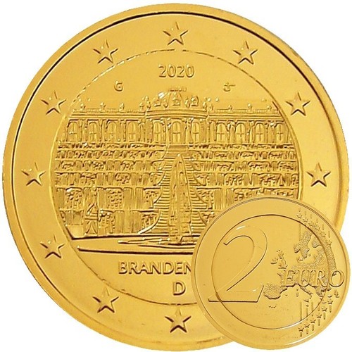 Moneta euro placcata - euro,