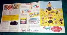 Catalogo Concorso a Premi Regali Galbani anni '60 Giocattoli e Accessori Casa