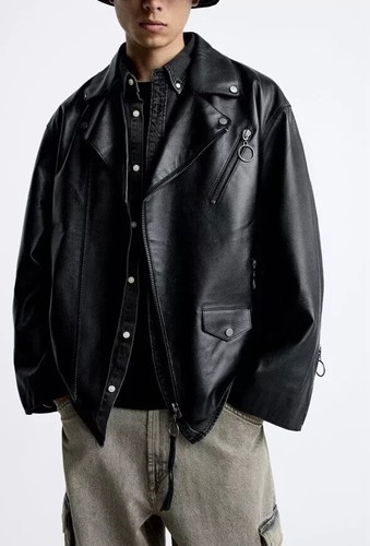 Giacca motociclista zara - giacca,