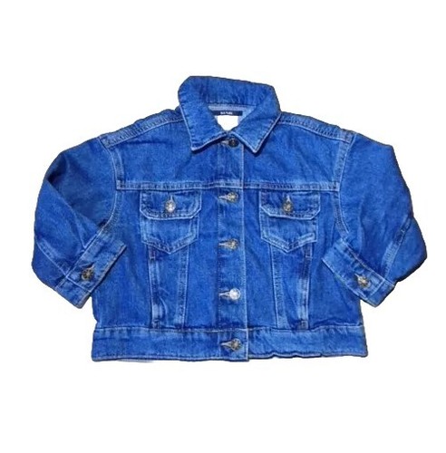 Giacca denim blu età - 4, a