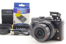 [Quasi come nuovo] Inglese OK Panasonic LUMIX DMC-GX1 Nero 14-42mm F3.5-5.6 dal GIAPPONE