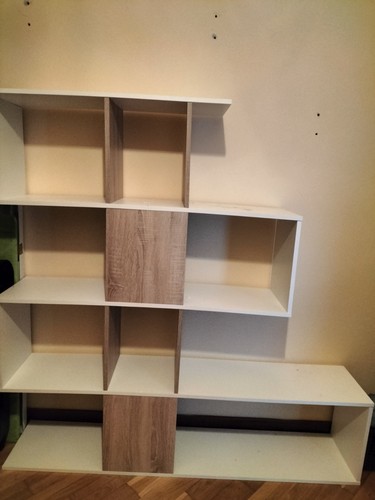 Libreria usata bianco rovere - usata,