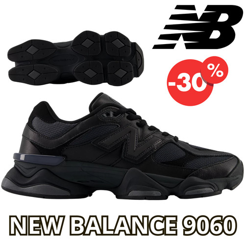 New balance 9060 triple - triple, black
