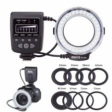 MEIKE FC-100 anello macro flash/luce LED per Canon Nikon Olympus Pentax Panasonic