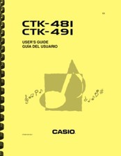 Casio CTK-481 CTK-491 Tastiera