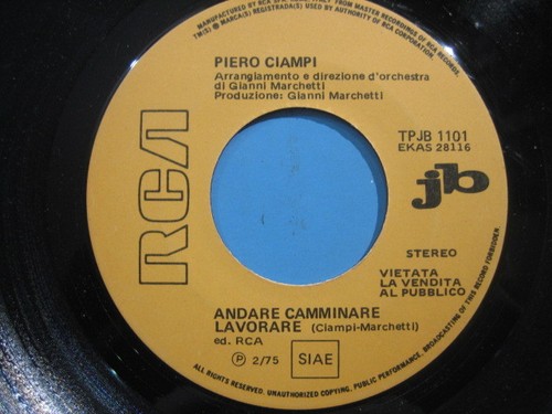 Piero ciampi andare - ciampi, "andare