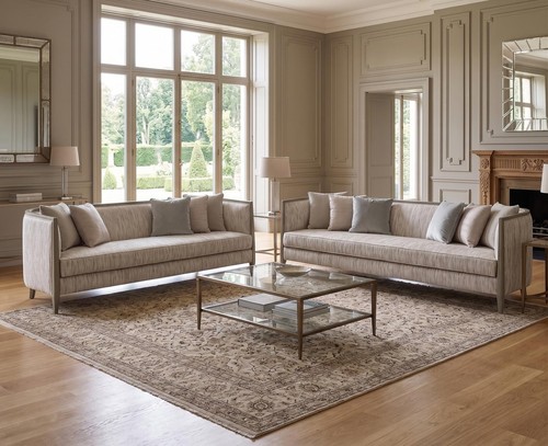 Set divano beige chiaro