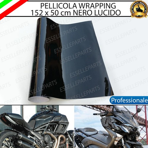 Pellicola wrapping nero lucido - wrapping,