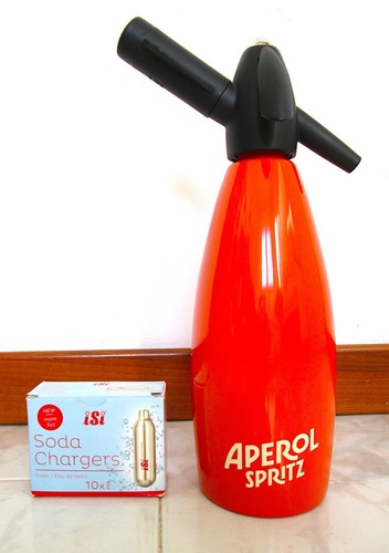 Sifone soda acciaio