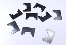 RIVAROSSI Le 636/R piastrine metalliche X 9 zavorra centrale lato folle  HO.