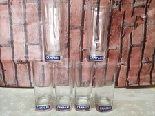 6 Bicchieri Campari Vintage Anni 60/70 Rari Design Italiano