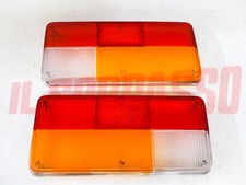 PLASTICHE FANALI FARI POSTERIORI CROMATE ALFA ROMEO ALFETTA 1600 1800 2000 OLSA