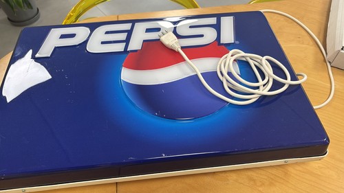 Insegna luminosa pepsi - cola,