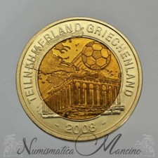 2 Euro Specimen Piefort - Paese partecipante Grecia - Euro 2008