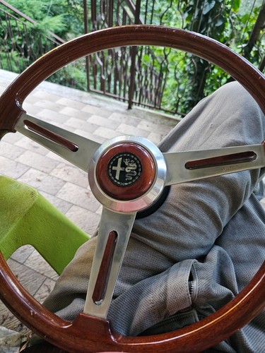 Volante alfa romeo legno - alfa,