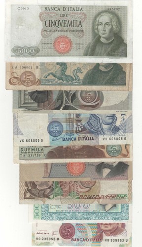 Lotto 5000 lire - x9,