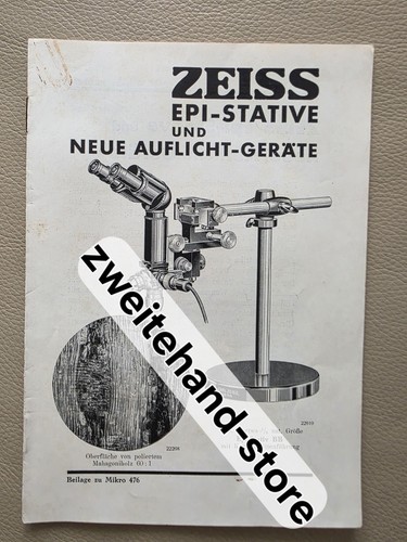 Brochure carl zeiss jena - brochure,