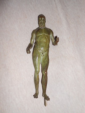 Scultura in bronzo cesellato guerriero di riace 1960