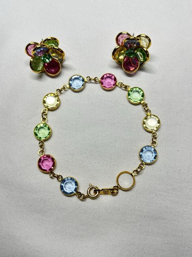 Bracciale orecchini firmati - e,