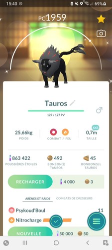 Paldean tauros blaze shiny - paldean,