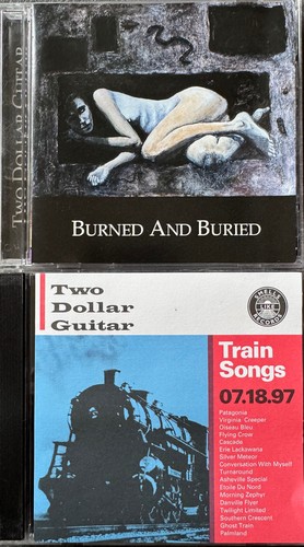 Two dollar guitar burned - dollar, and