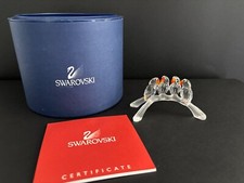 Swarovski Silver Crystal 199123 Pappagallini su Trespolo / Baby Lovebirds