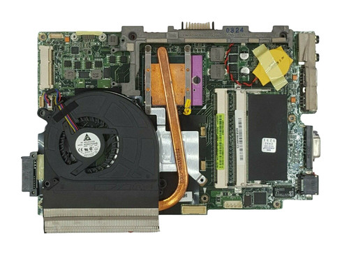 Scheda madre con ventola cpu - scheda,