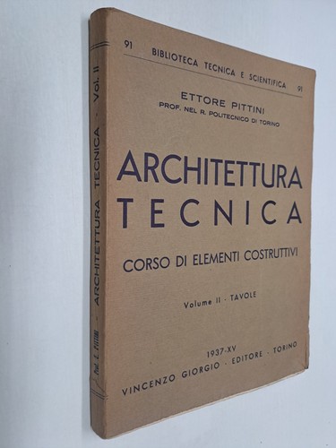 Architettura tecnica vol - tecnica,