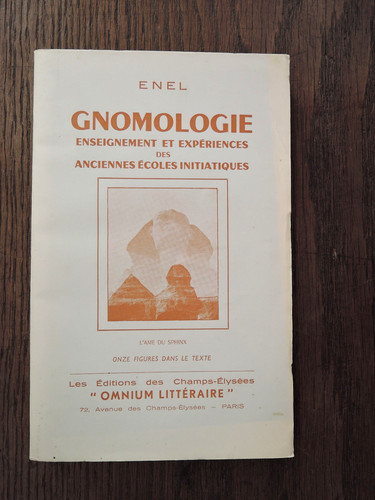 Enel gnomologie enseignement - enel,,