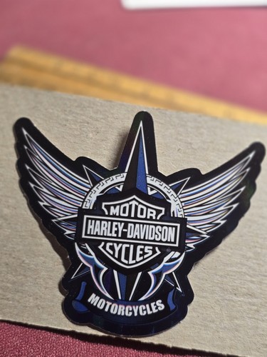 Adesivo olografico harley - 3d,