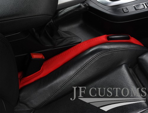 Rosso pelle italiana auto - pelle, 2x
