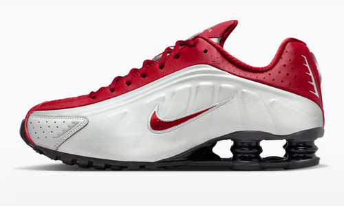 Nike shox metallic silver - shox,