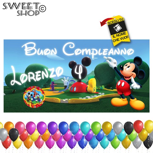 Striscione compleanno banner - striscione,