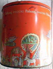 SCATOLA LATTA IL PANDORO PALUANI VINTAGE